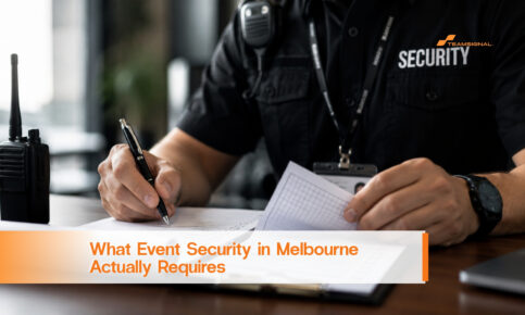 What Event Security in Melbourne Actually Requires